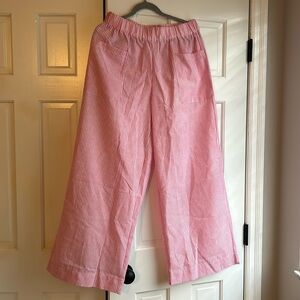 SHEIN large flowy linen pants